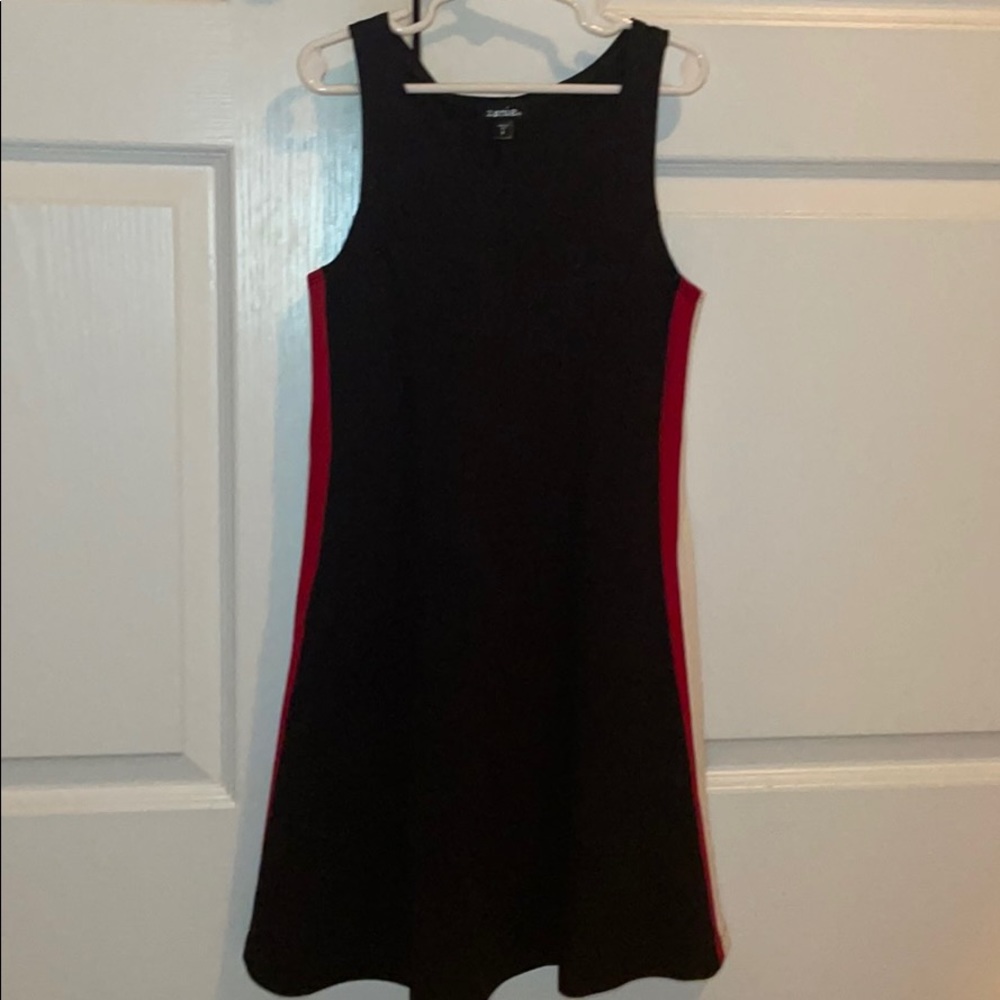 Girls Black Sleeveless Dress